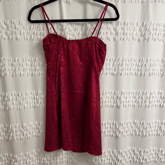 Princess Polly Deep Red Mini Dress - Picture 6 of 6